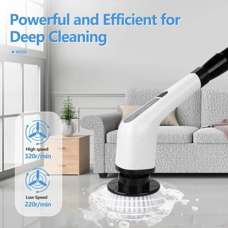Power Clean Pro™  (Electric Scrubber Standard with Spin Feature)