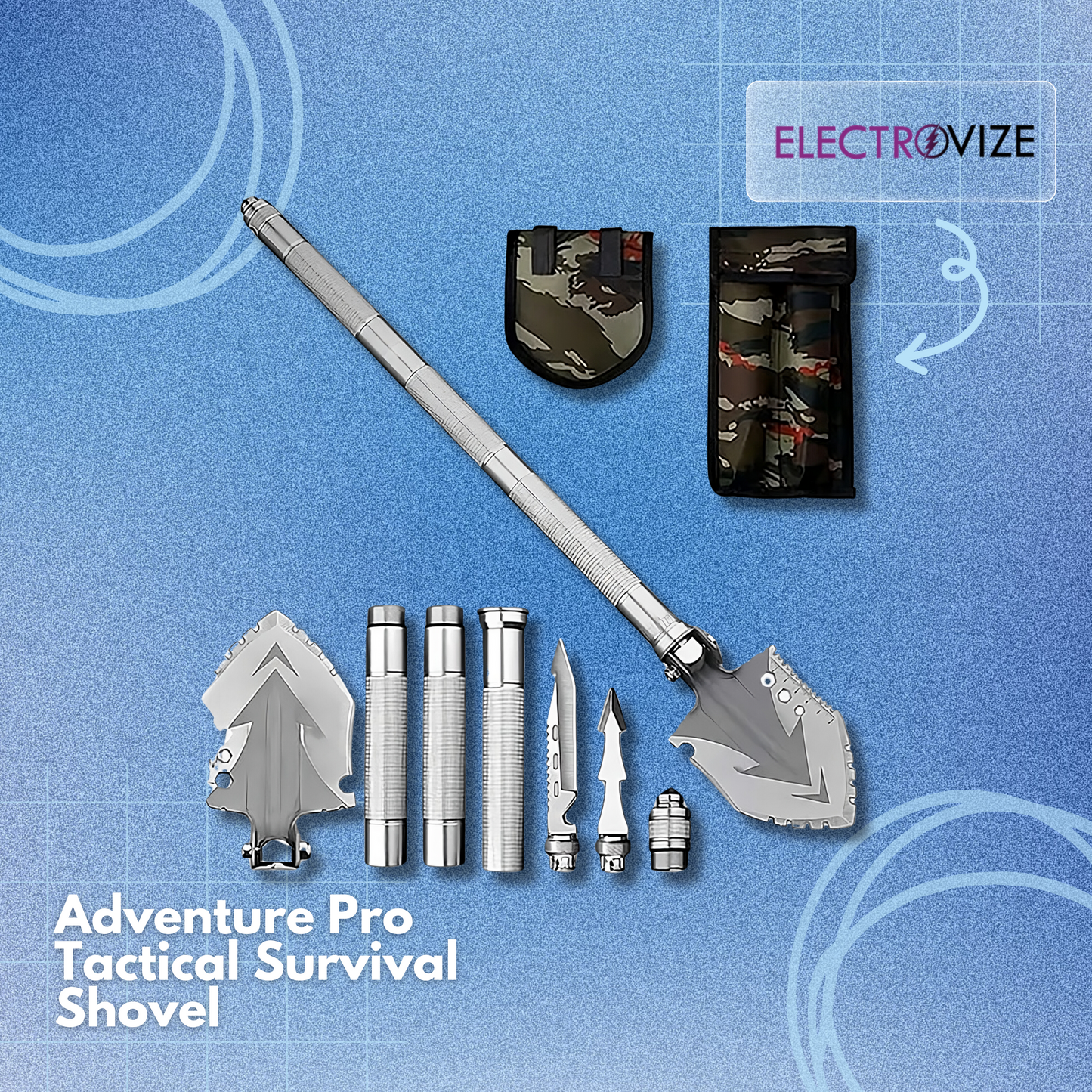 TrailBlazer™ (Adventure Pro Tactical Survival Shovel)
