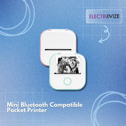 PocketPrint™ (Mini Bluetooth-Compatible Pocket Printer)